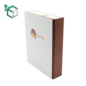 Luxus Buch Form Box Papier Tier Schokolade Kunst Papier Verpackung Box mit Deckel